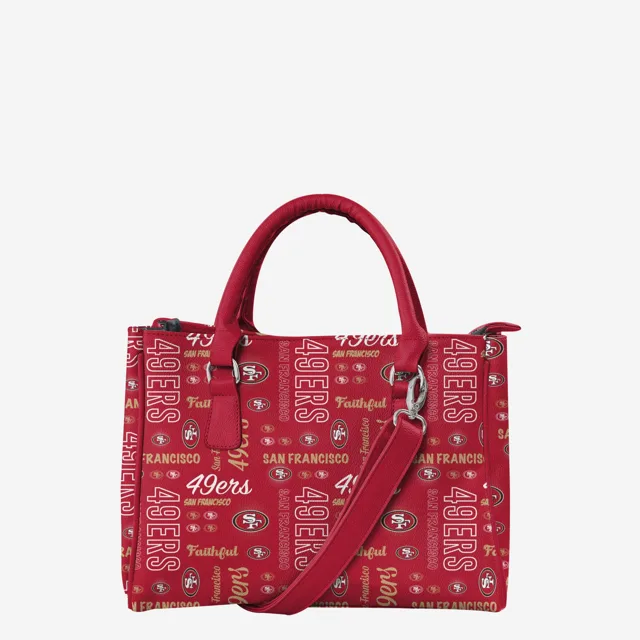 San Francisco 49ers Sac à main de collection imprimé de style fougueux