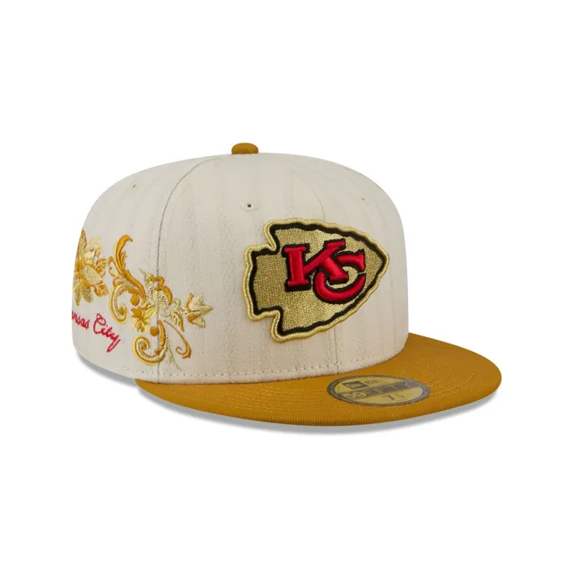 Kansas City Chiefs Casquette ajustée à chevrons chromée 59FIFTY