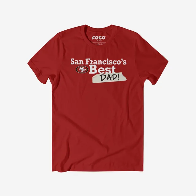 San Francisco 49ers T-shirt le meilleur papa du monde