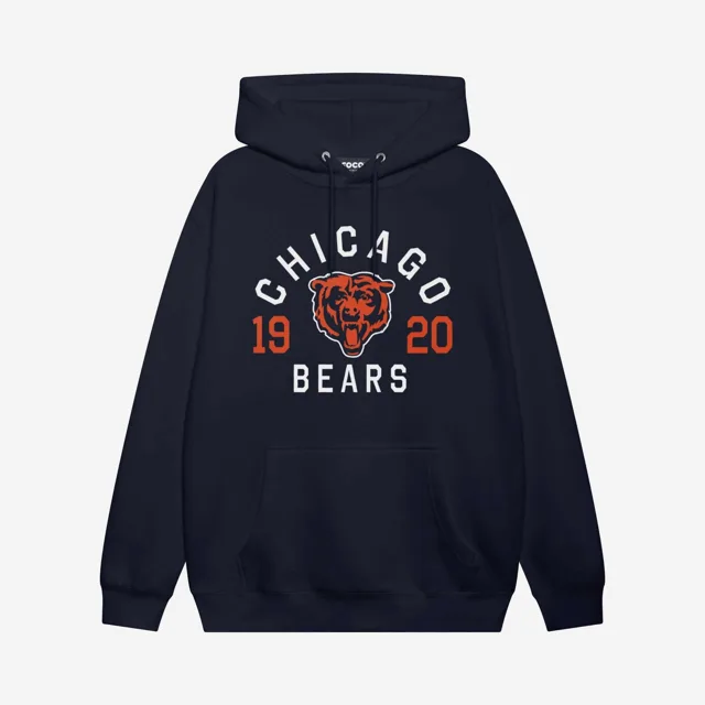Sweat à capuche imprimé Chicago Bears Heritage