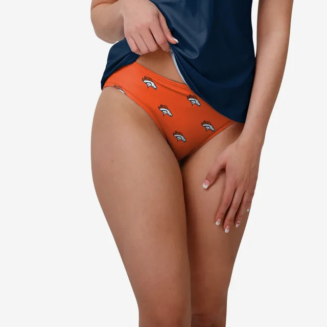 Denver Broncos Bas de bikini imprimé Summertime Mini pour femme