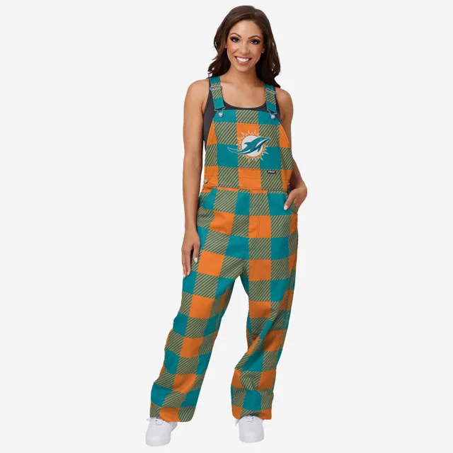 Miami Dolphins Salopette à carreaux pour femme