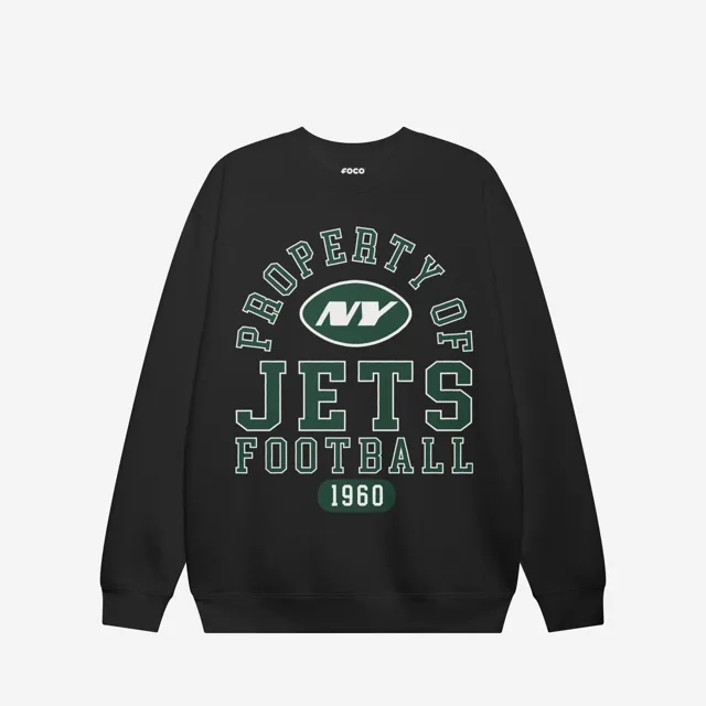 New York Jets Propriété du sweat-shirt à col rond