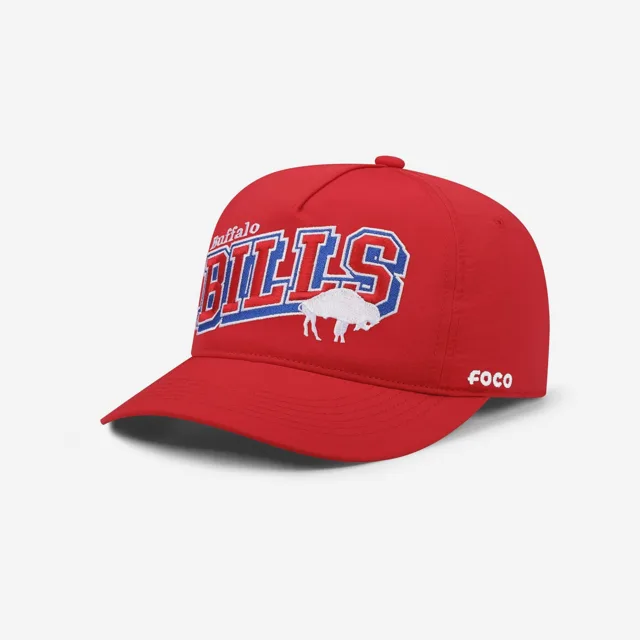 Buffalo Bills Casquette RF avec mot-symbole ondulé rétro Poly Marquee