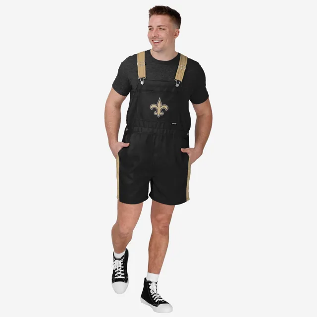 New Orleans Saints Cuissard à bretelles Team Stripe pour hommes