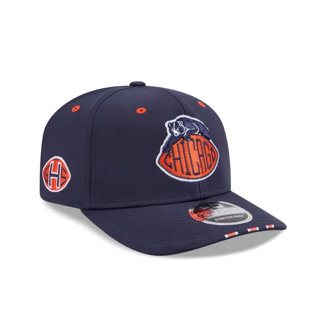 Chicago Bears 2026 Rivalries 9SEVENTY Chapeau extensible à bouton-pression