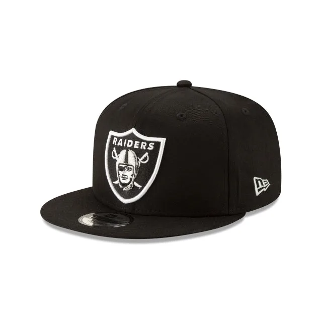 Las Vegas Raiders Casquette Snapback 9FIFTY noire basique