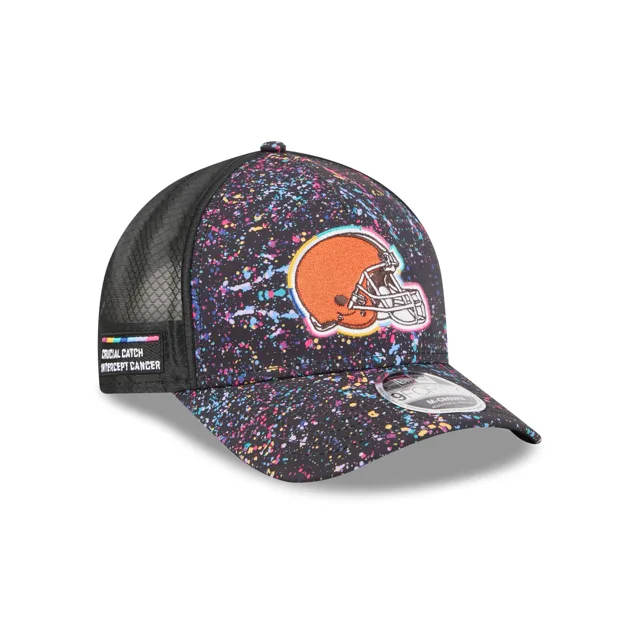 Cleveland Browns 2025 Casquette de camionneur Crucial Catch 9FORTY M-Crown A-Frame