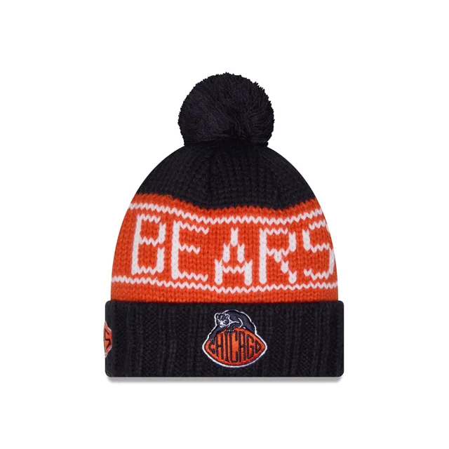 Chicago Bears 2026 Rivalries Bonnet en tricot à pompon pour femme