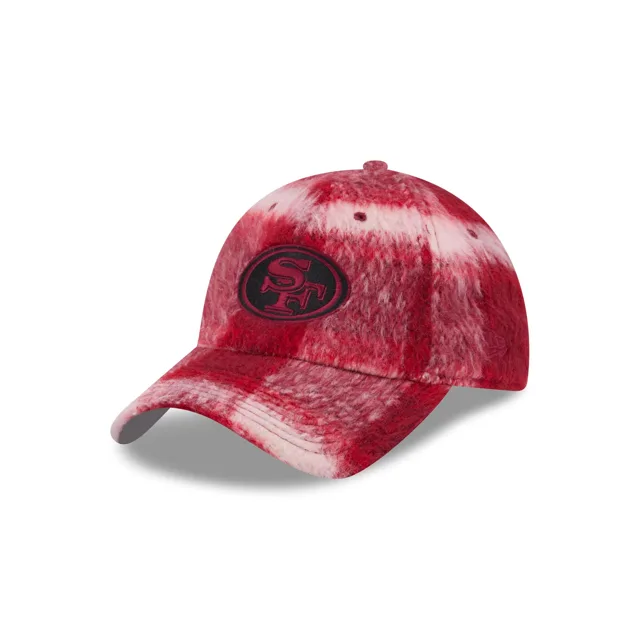 San Francisco 49ers Brossé Plaid Décontracté Classique Ajustable