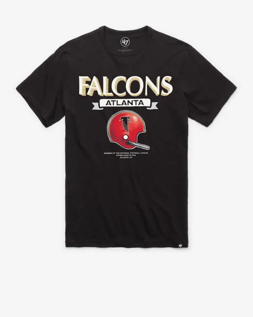 Atlanta Falcons T-shirt SCRUM HISTORIQUE LONGUE DURÉE '47