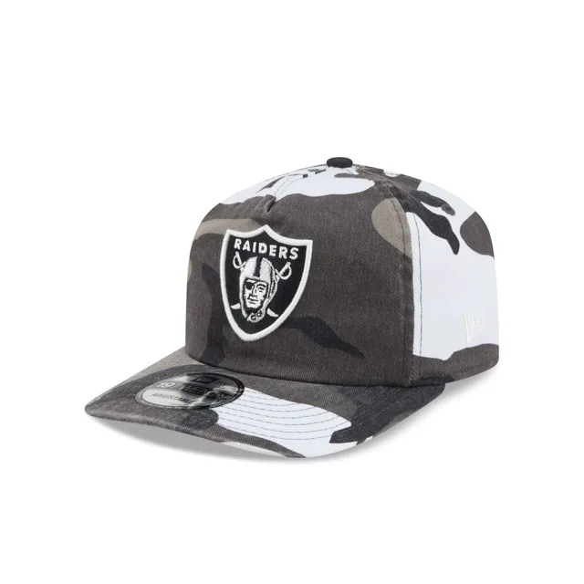 Las Vegas Raiders Chapeau réglable en nylon lavé camouflage 19TWENTY