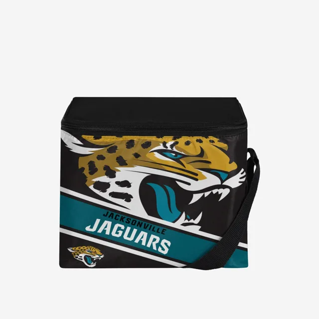 Jacksonville Jaguars Lot de 6 glacières avec grand logo et rayures