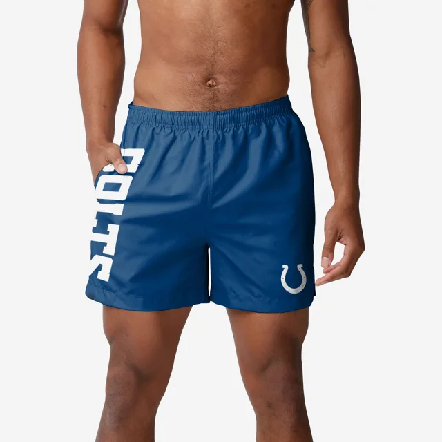 Indianapolis Colts Maillot de bain uni Wordmark 5,5"