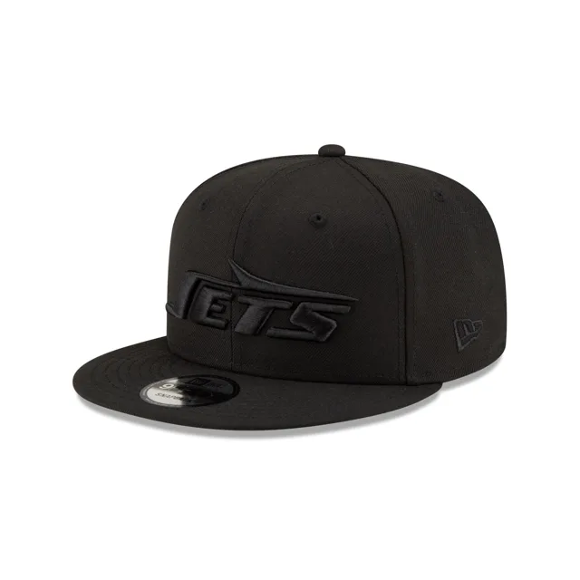 New York Jets Basic Noir sur Noir 9FIFTY Snapback