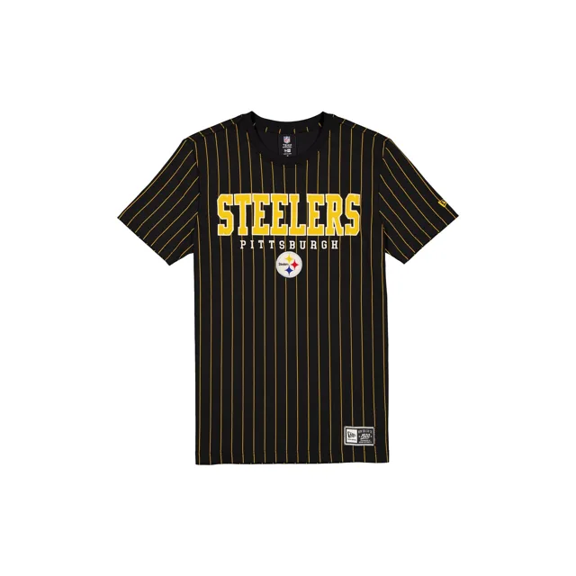 Pittsburgh Steelers T-shirt universitaire à fines rayures