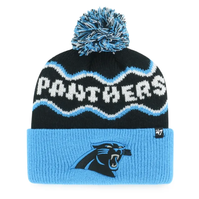 Carolina Panthers SQUIGGLE SCRIPT '47 MANCHETTE ENFANT TRICOT