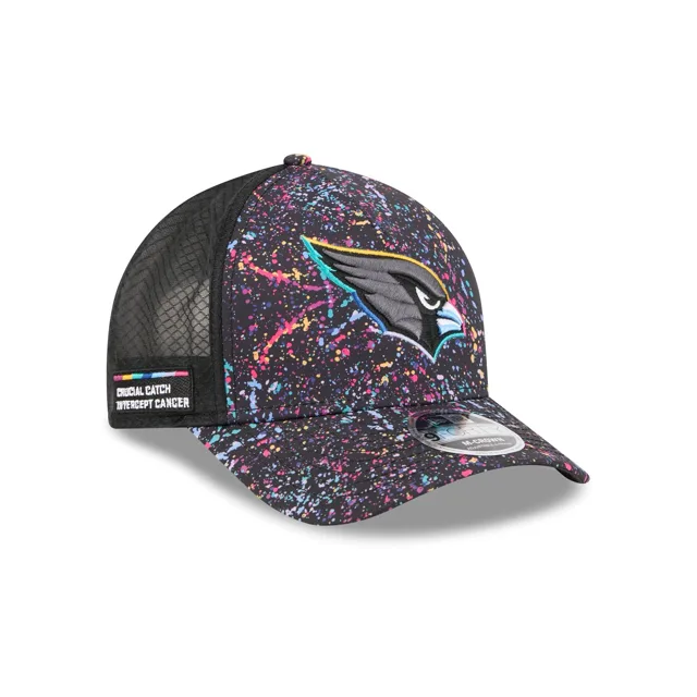 Arizona Cardinals 2025 Casquette de camionneur Crucial Catch 9FORTY M-Crown A-Frame