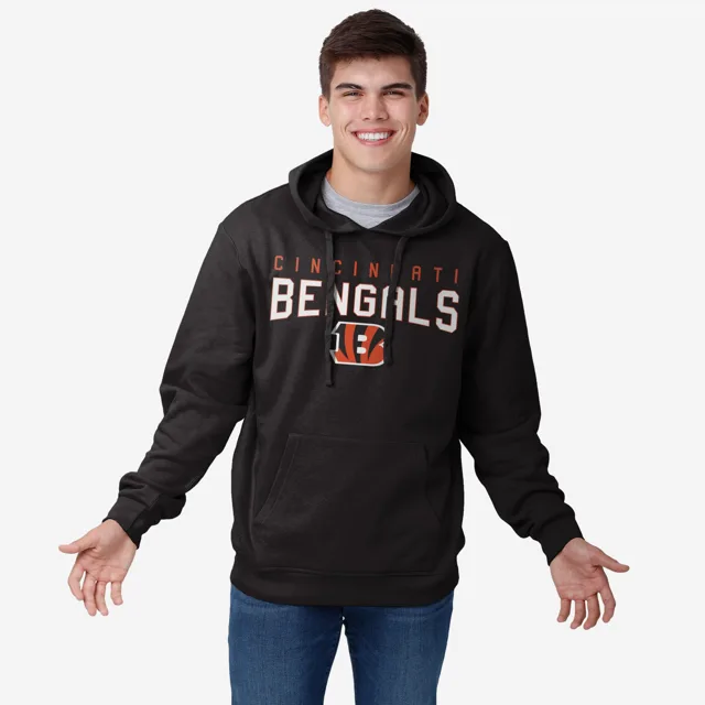 Sweat à capuche uni Cincinnati Bengals