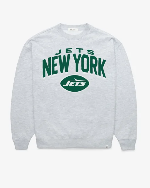 New York Jets CAMPUS ARCH CLOUD '47 CREW SURDIMENSIONNÉ FEMME