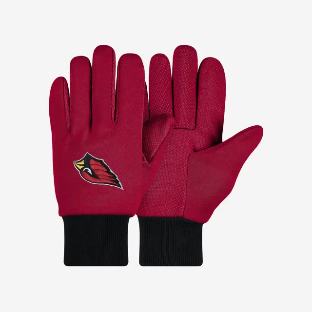 Gants utilitaires à paume colorée Arizona Cardinals