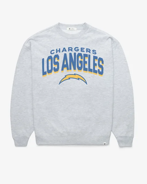 Los Angeles Chargers CAMPUS ARCH CLOUD '47 CREW SURDIMENSIONNÉ FEMME