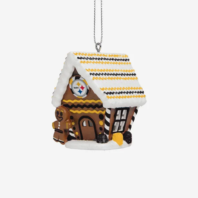 Pittsburgh Steelers Ornement de maison en pain d'épice