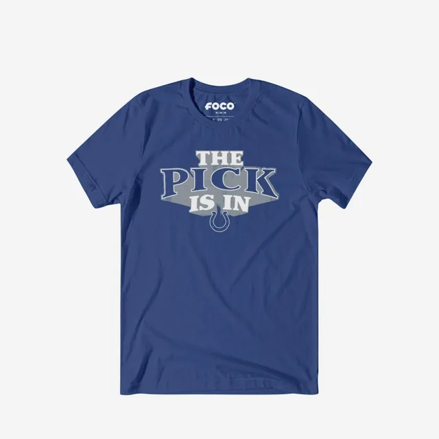 Le choix Indianapolis Colts est en t-shirt