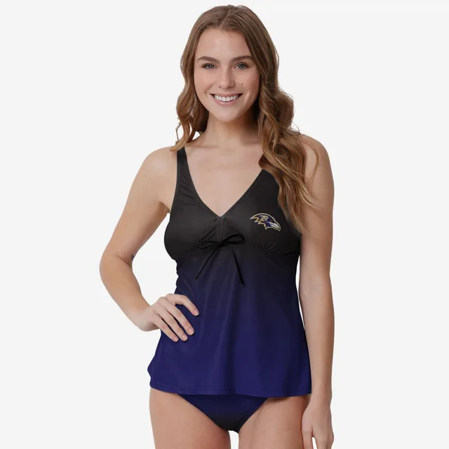Baltimore Ravens Tankini dégradé Gametime pour femme