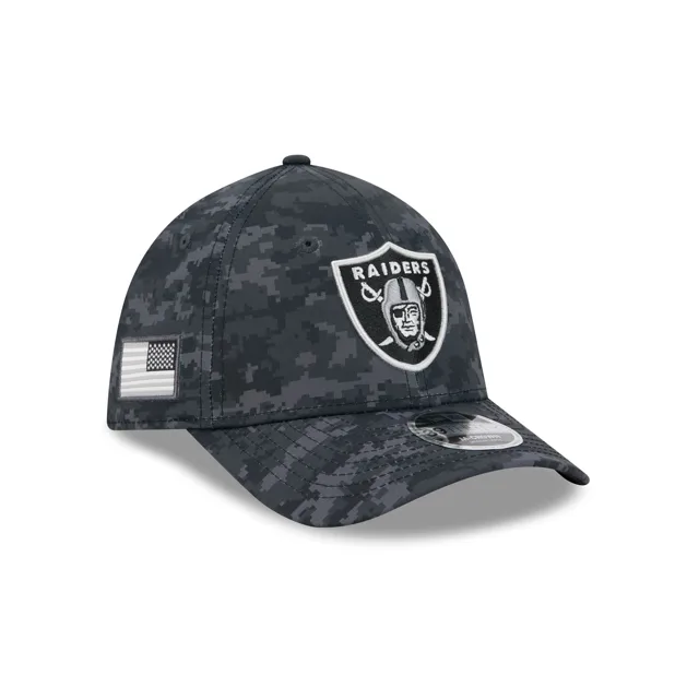 Las Vegas Raiders 2026 Salut au service 39THIRTY Chapeau extensible M-Crown