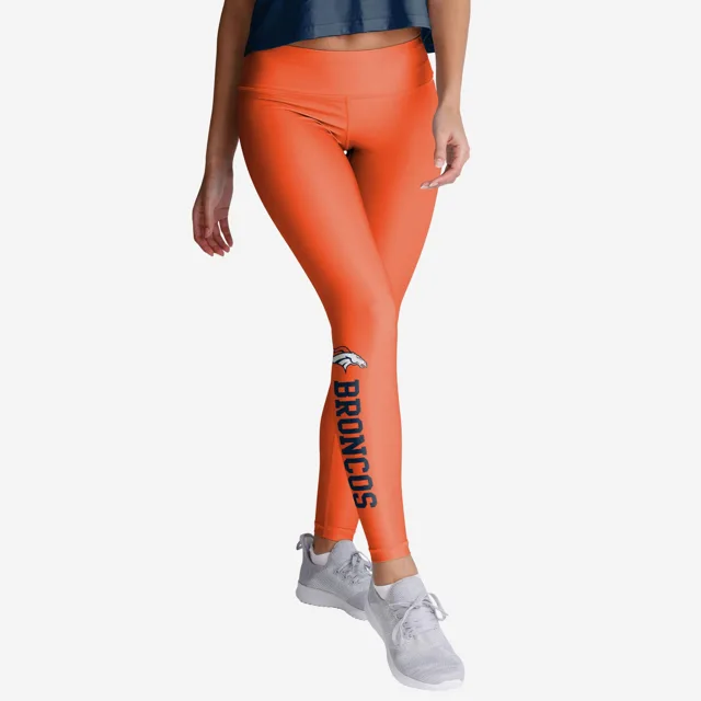 Denver Broncos Legging uni avec mot-symbole pour femme