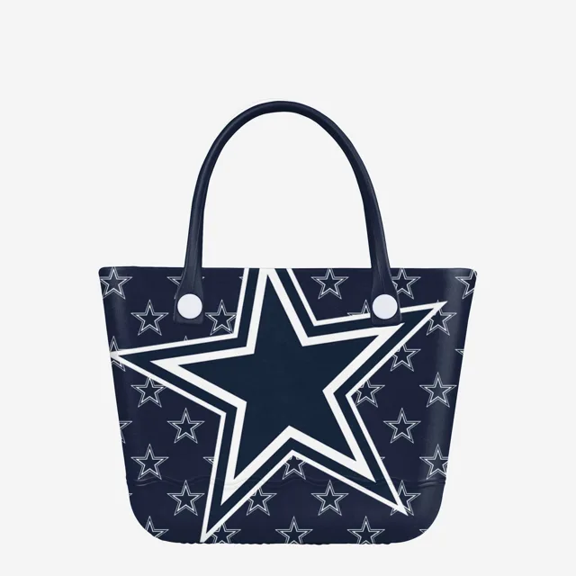 Dallas Cowboys Grand logo Mini sac fourre-tout à hayon imprimé