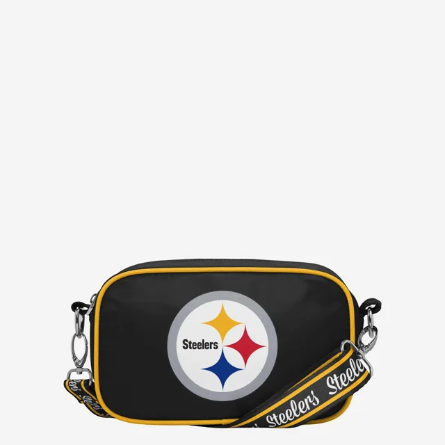 Sac à bandoulière avec logo de l'équipe Pittsburgh Steelers