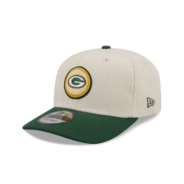 Green Bay Packers Chapeau à bouton-pression extensible en velours côtelé Loyal 9SEVENTY