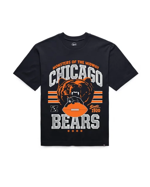 Chicago Bears HISTORIQUE VARSITY HOUSE '47 FOUNDATION TEE