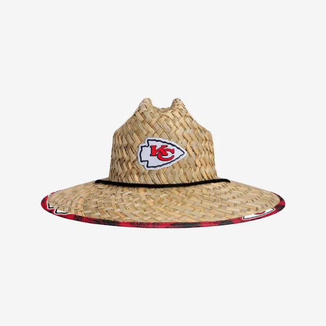 Chapeau de Paille Floral Kansas City Chiefs