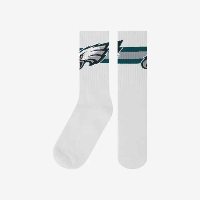 Chaussettes blanches avec logo principal Philadelphia Eagles