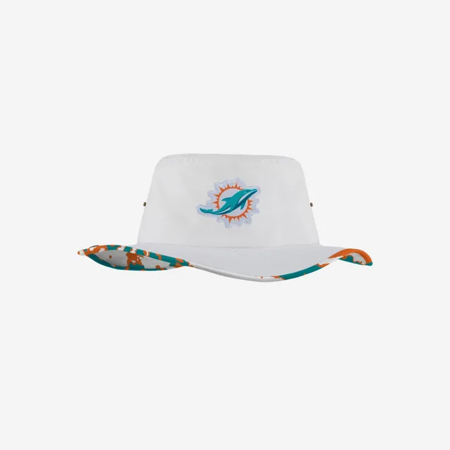 Miami Dolphins Chapeau Boonie hybride blanc pour femme
