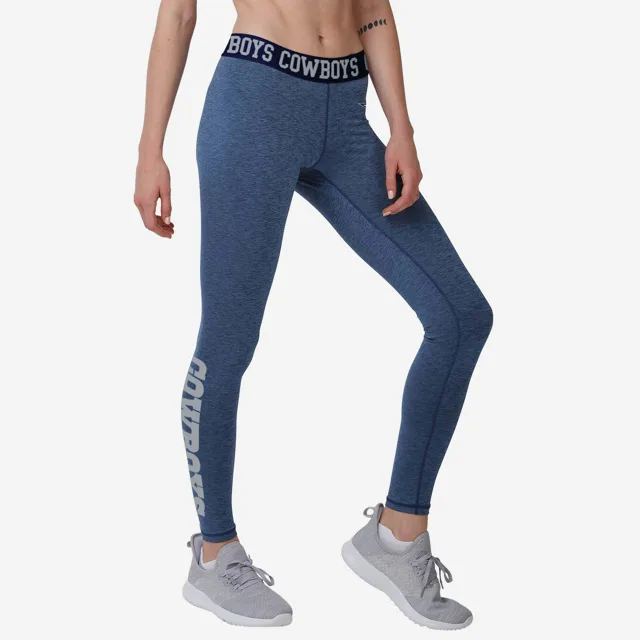 Dallas Cowboys Legging statique couleur équipe pour femmes