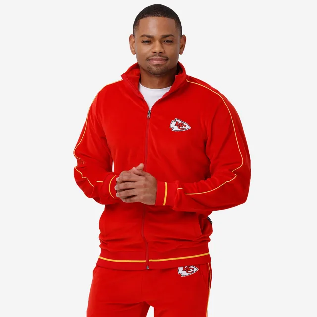 Kansas City Chiefs Haut zippé en velours