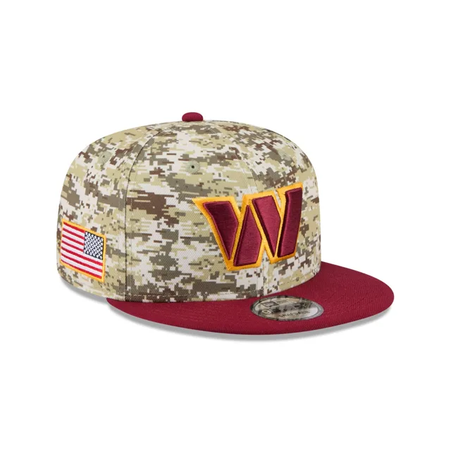 Washington Commanders 2025 Salut au service Fan Gear 9FIFTY Snapback Hat