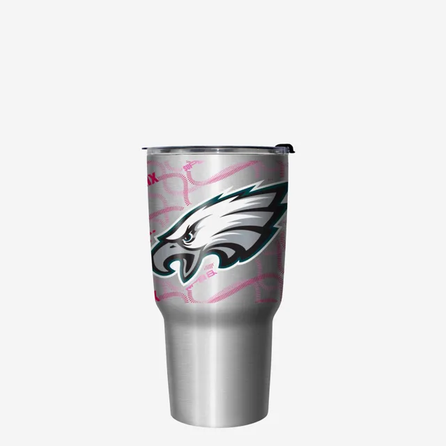 Philadelphia Eagles Super Bowl LIX Bound Silver Gobelet en acier inoxydable de 27 oz