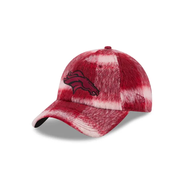 Denver Broncos Brossé Plaid Décontracté Classique Ajustable