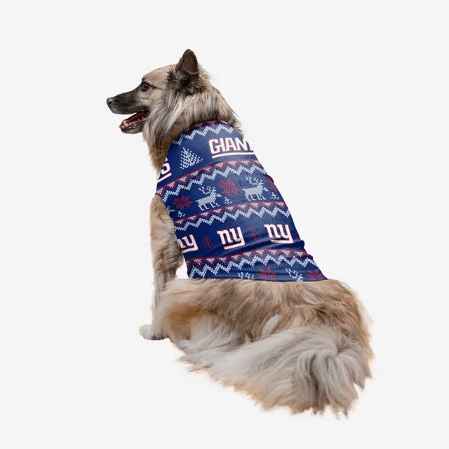 New York Giants Pull moche pour vacances en famille pour chiens