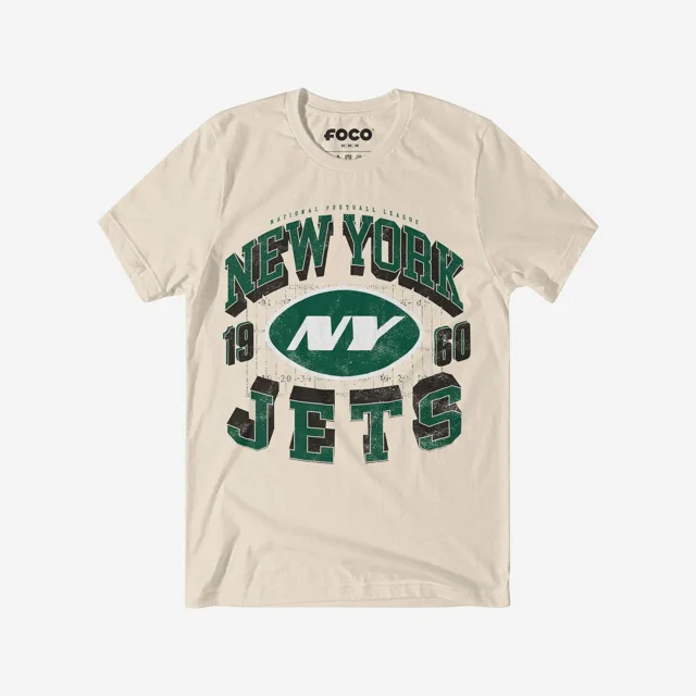 New York Jets T-shirt avec mot-symbole arqué