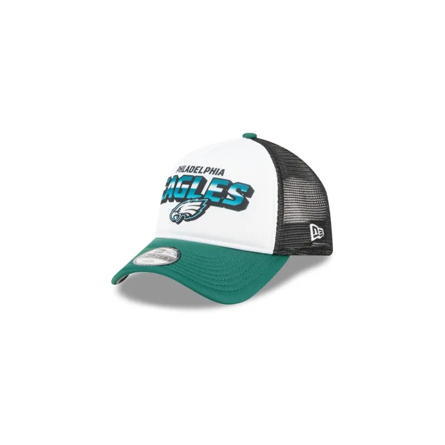 Philadelphia Eagles Shine Casquette de camionneur A-Frame 9FORTY pour enfants