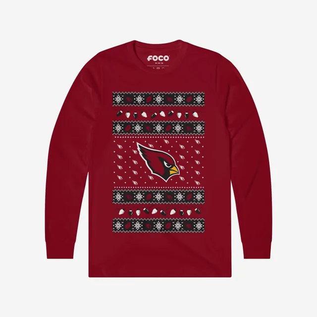 Arizona Cardinals Pull à manches longues Holiday Lights