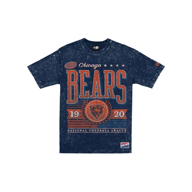 Chicago Bears T-shirt rétro délavé vintage