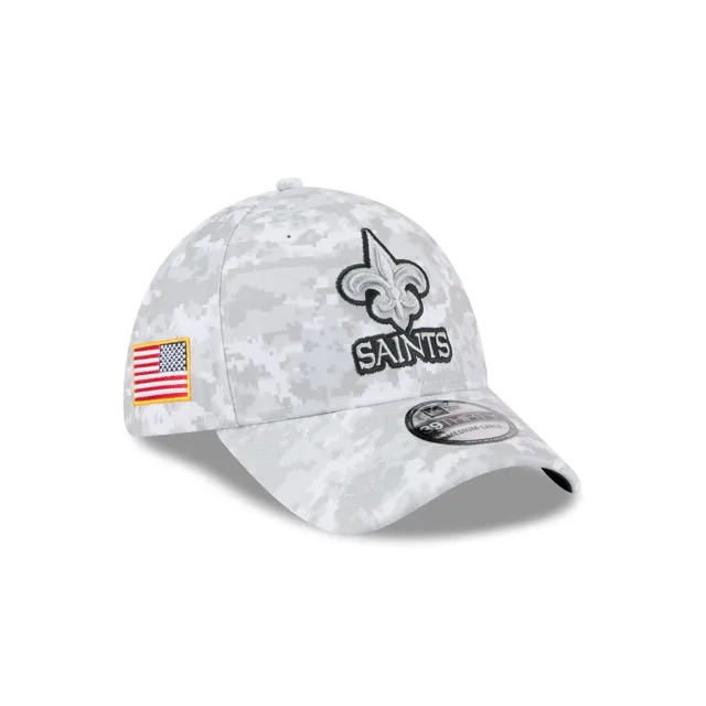 New Orleans Saints 2025 Salut au service Fan Gear 39THIRTY Chapeau extensible