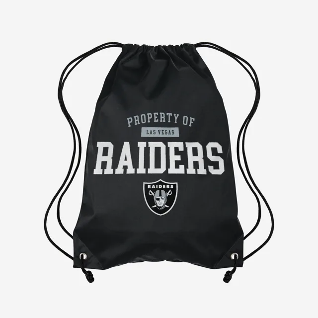 Propriété Las Vegas Raiders du sac à dos à cordon